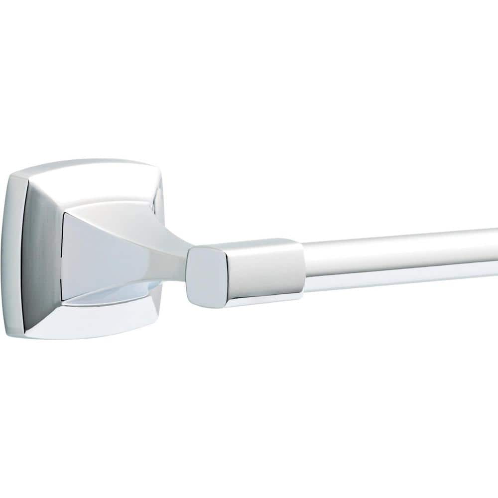 Polished Chrome 18-Inch Wall Mounted Towel Bar