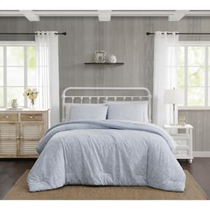 The Farmhouse Majesty Comforter Set Multiple Cotton 3-Piece Full/Queen Comforter Set