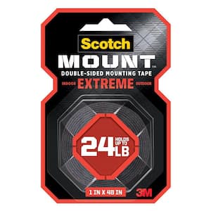 1 in. x 48 in. Extreme Double-Sided Mounting Tape