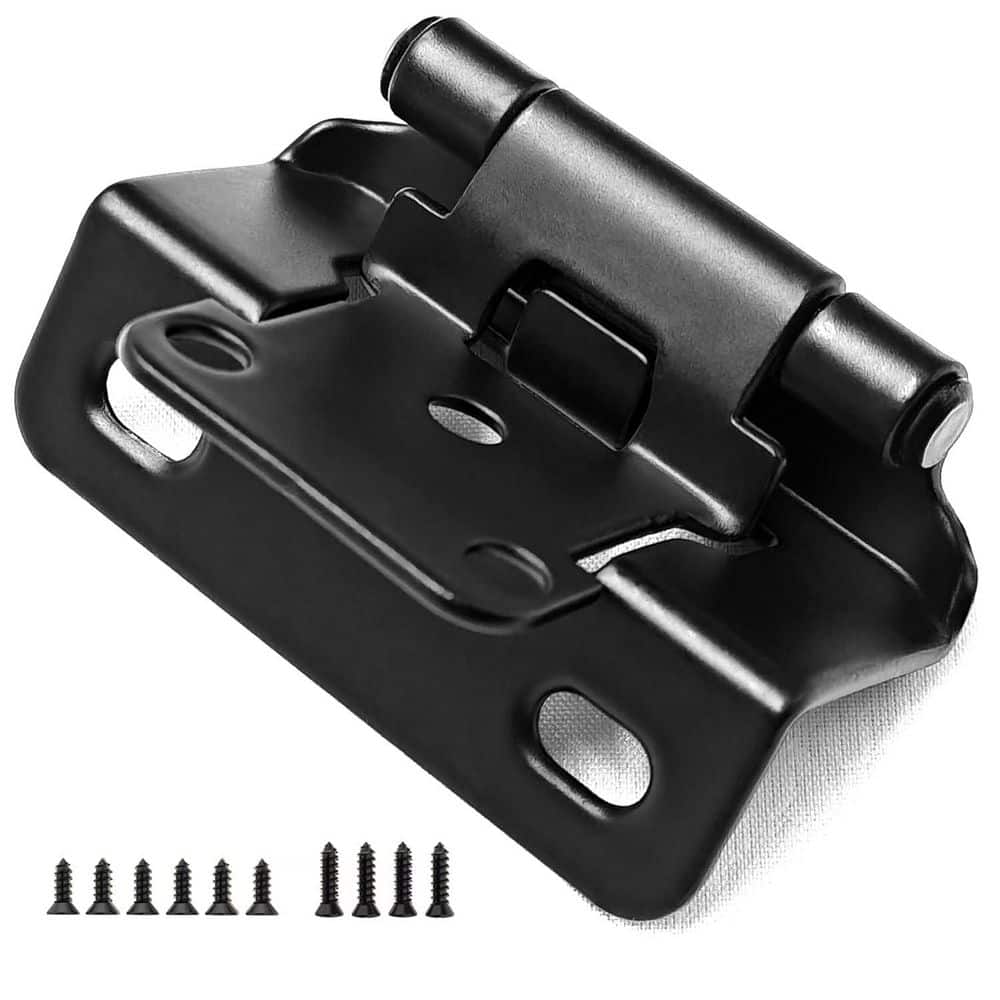 50 Pack 1/2 Inch Overlay Semi-Hidden Self-Closing Cabinet Hinges Matte Black with Silicone Damper price history on PriceWatchPro