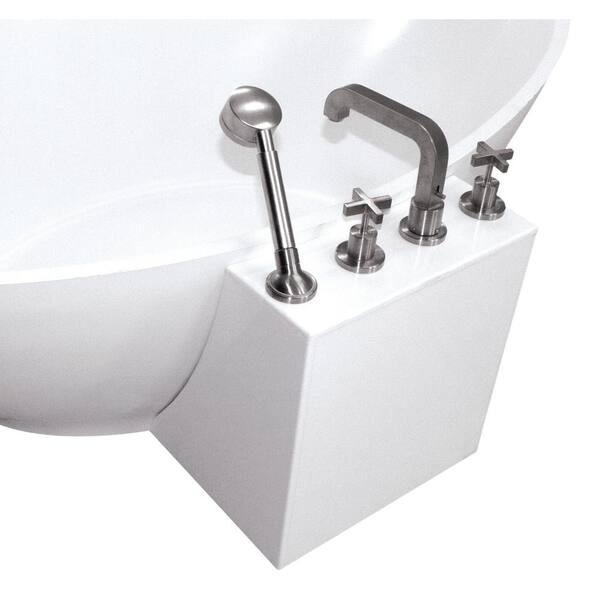 Hydro Systems 18 in. Faucet Tower in White