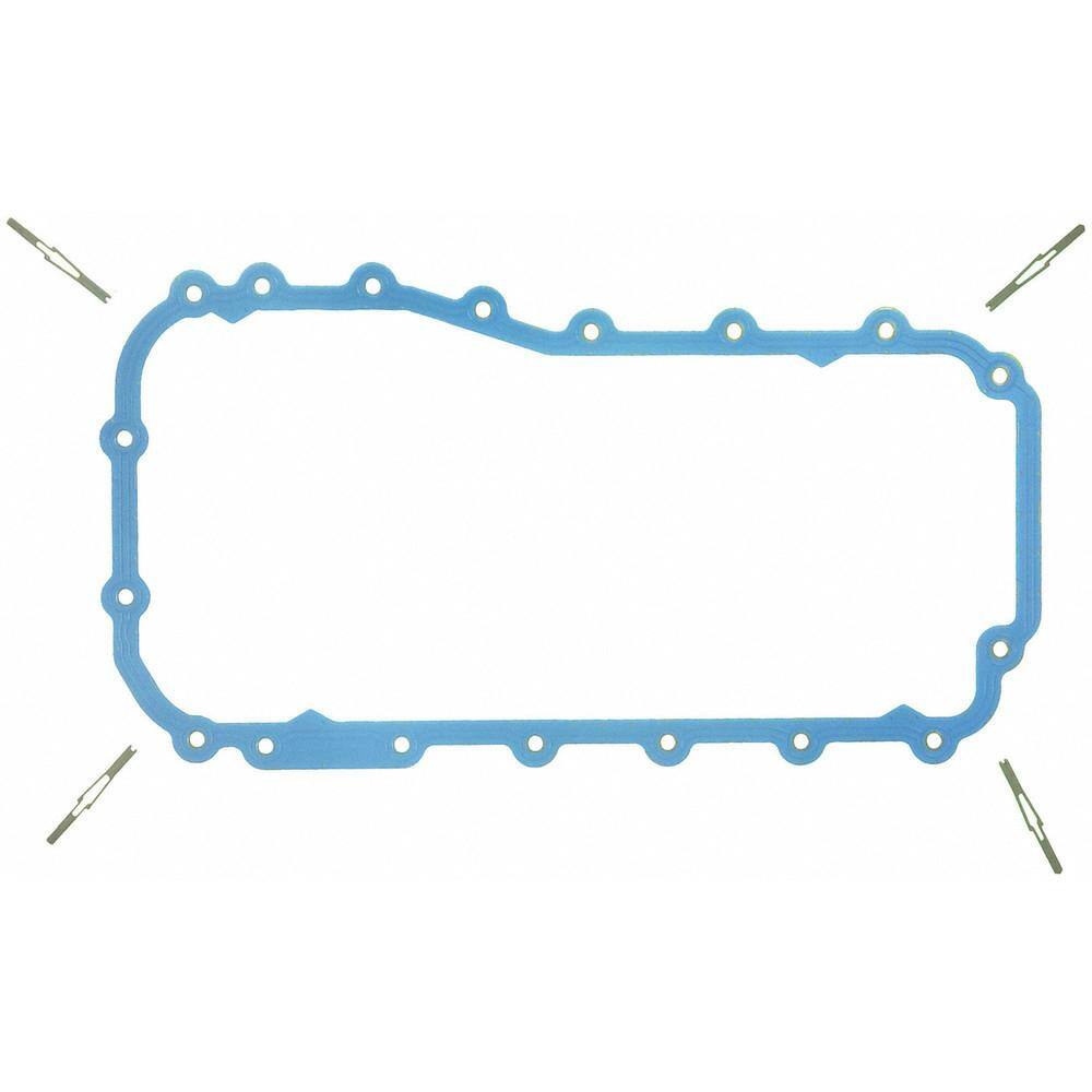 Oil Seal Replacement Fel-Pro OS 30837 R Oil Pan Gasket Set - Professional Grade Vehicle Sealing Engine Gasket