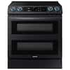 Samsung 6.3 cu. ft. 4-Burner Slide-In Electric Induction Range with ...