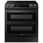 LG 7.3 cu. ft. Smart Double Oven Slide-In Electric Range with ProBake ...