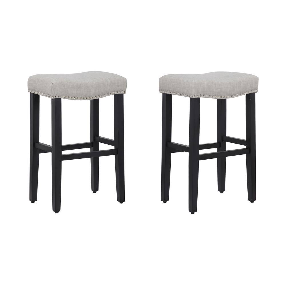 zarah wingback upholstered counter stool