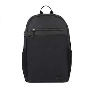 17.5 in. H Anti-Theft Metro Black Backpack