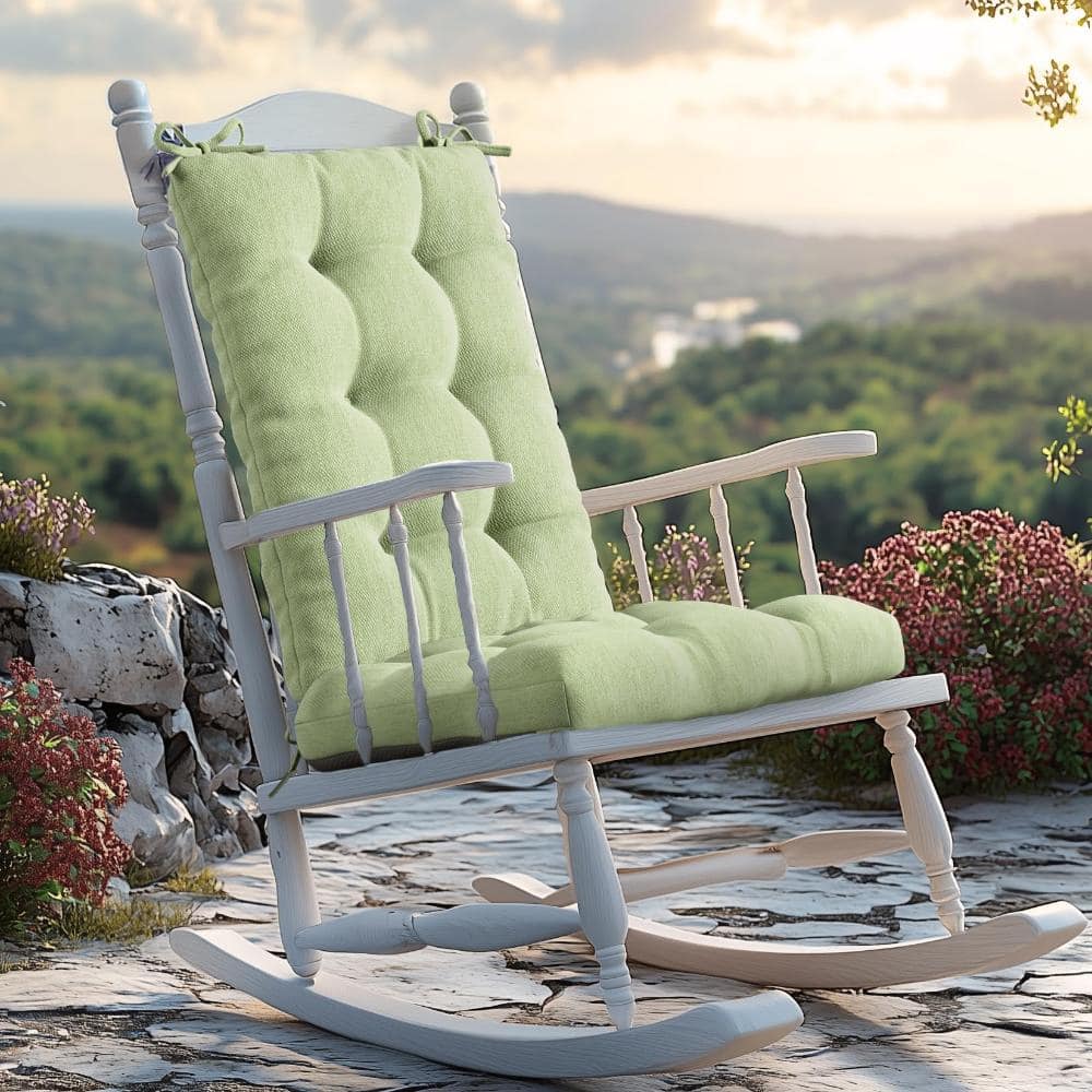 elementsicks RWY クッション 18 x 18 Outdoor Rocking Chair Cushion Set, Water-Resistant