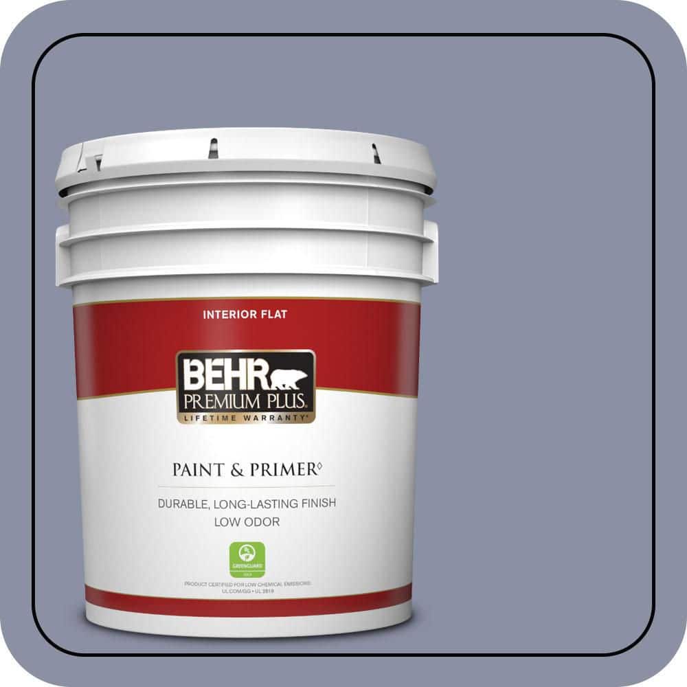 5 gal. #620F-4 Violet Shadow Flat Low Odor Interior Paint & Primer price history on PriceWatchPro