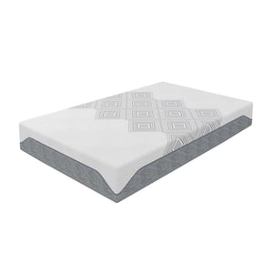 Dreamwave Queen Medium-Firm Gel Memory Foam Hybrid 12" Bed-in-a-Box Mattress