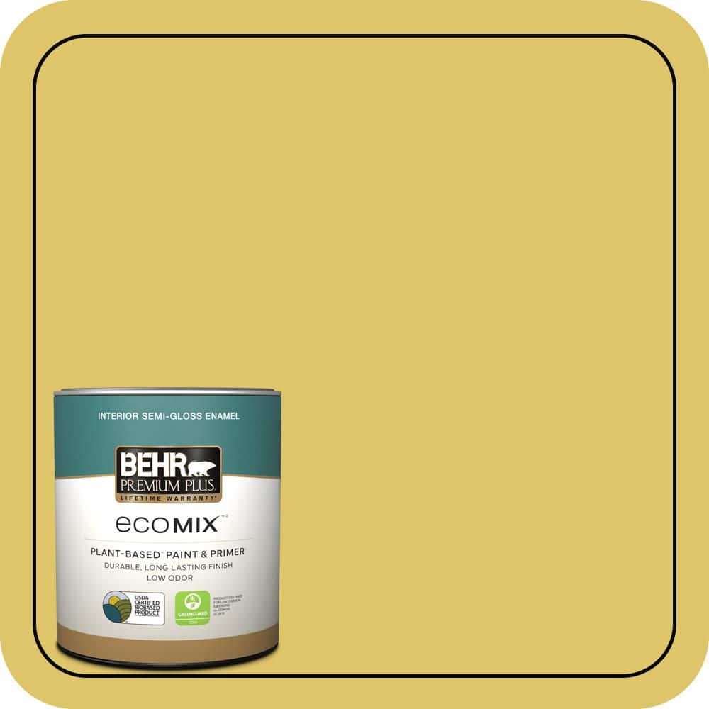 1 qt. #380D-5 California Dreaming Semi-Gloss Enamel EcoMix Plant-Based Interior Paint & Primer price history on PriceWatchPro