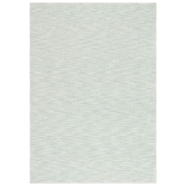 Haven 8 ft. x 10 ft. Light Green Abstract Modern Area Rug
