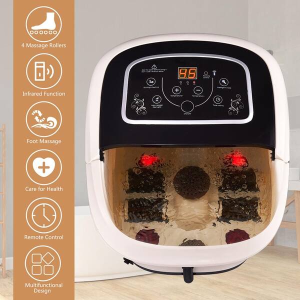 3-in-1 Foot Warmer, Vibration Foot Massager, and Back Massager