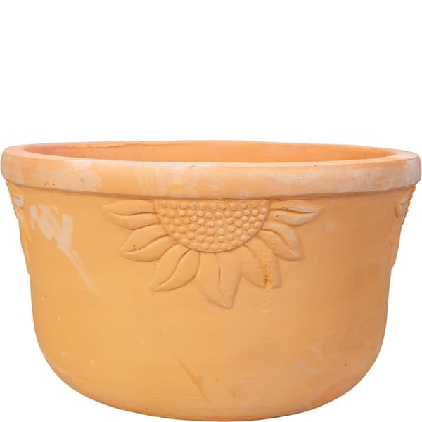 Unbranded 21 in. Sunrise Terracotta Planter