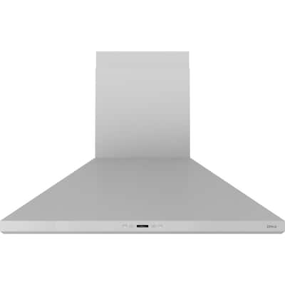 Siena Pro 42 in. 1200 CFM Wall Mount Range Hood with LED Light in Stainless Steel