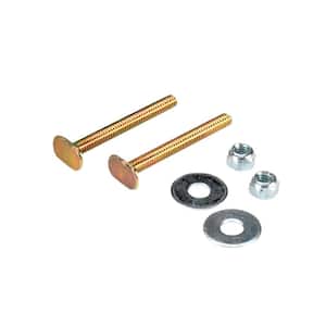 Toilet Bowl Bolt Kit with 1/4 in. x 2-1/4 in. Bolts, Nuts and Washers