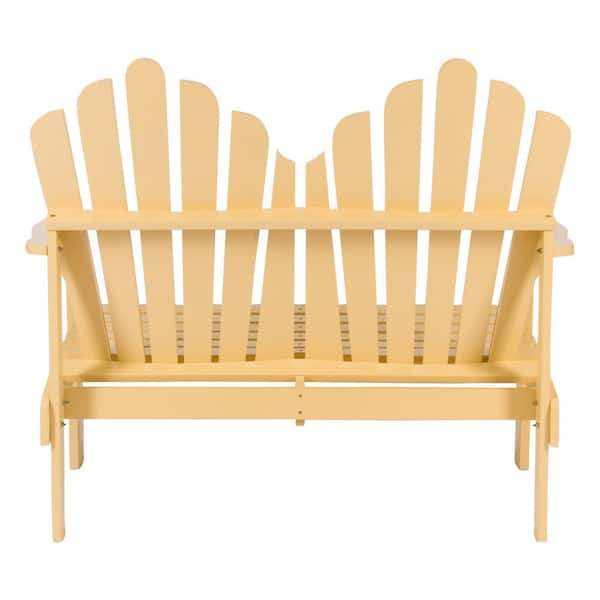 Westport Cedar Wood Outdoor Loveseat Bench 43.5 in. - Bee's Wax