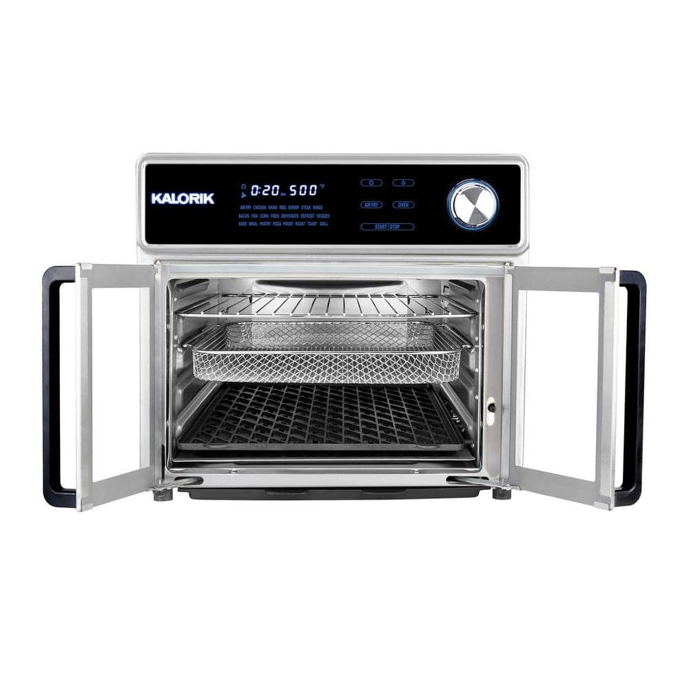 Kalorik 26 Quart Stainless Steel Digital Air Fryer Oven Grill
