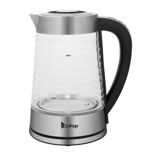 Karl home 9.3-Cup Stainless Steel Corded Electric Kettle