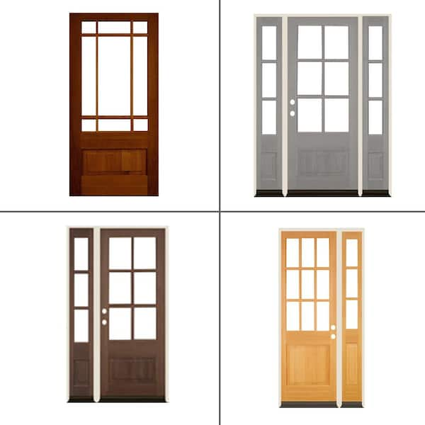 Classic Douglas Fir Exterior Wood Door Collection