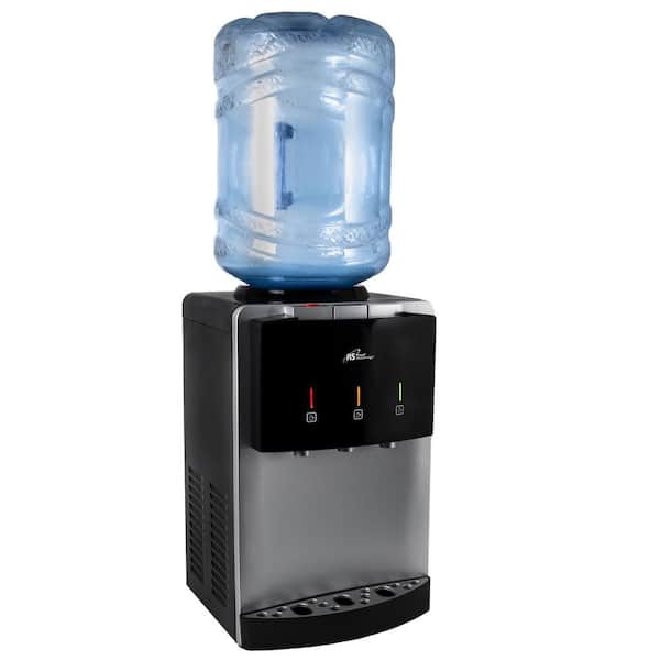 ROYAL SOVEREIGN RWD-300B Premium Tri-Temperature Countertop Water Dispenser in Silver and Black - 3