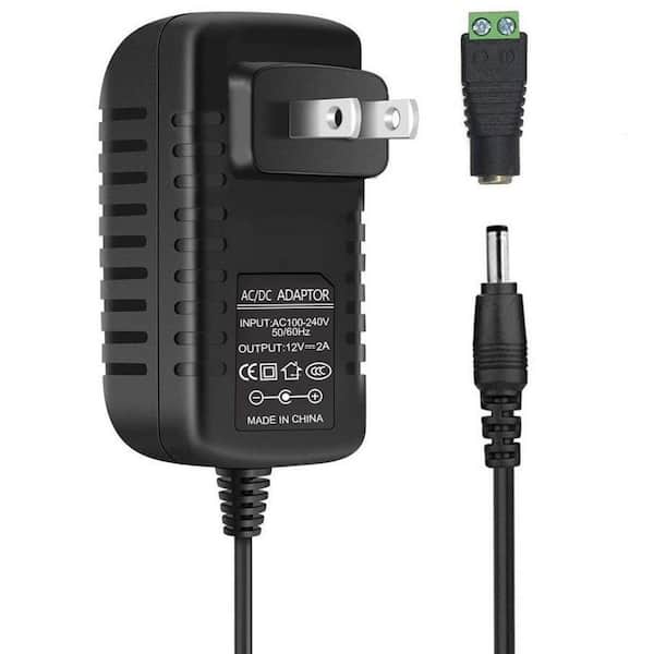 12V 2A 24W Power Supply for LED Strip Lights Model B01GD4ZQRS