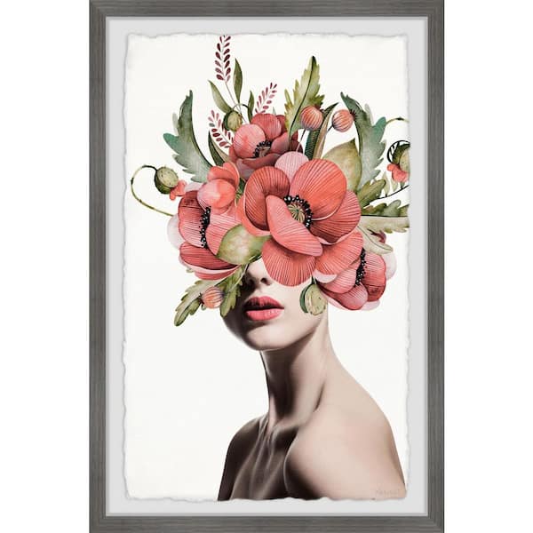 Unbranded "Elegant Beauty" by Marmont Hill Framed People Art Print 36 in. x 24 in.
