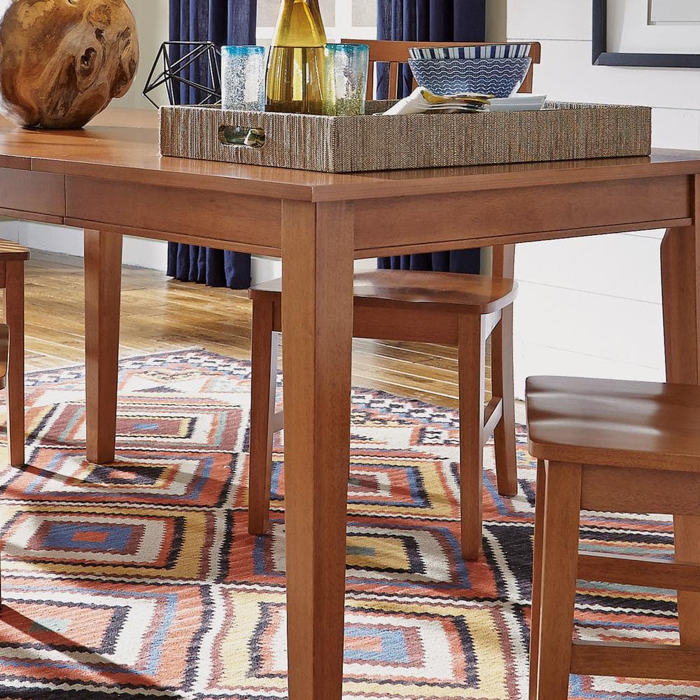 Cottage Oak Extendable Dining Table with Natural Finish