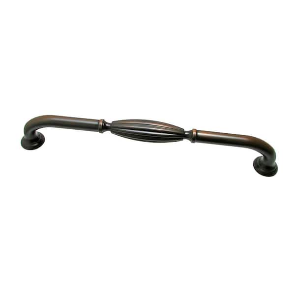 Richelieu Hardware Madeleine Collection 12 in. (305 mm) Brushed Oil-Rubbed Bronze Traditional Appliance Pull