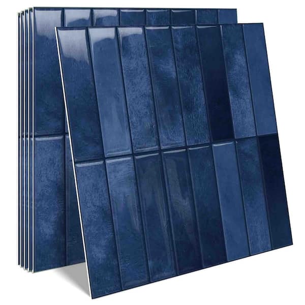 12 in. x 12 in. Peel and Stick Vinyl Backsplash Tiles