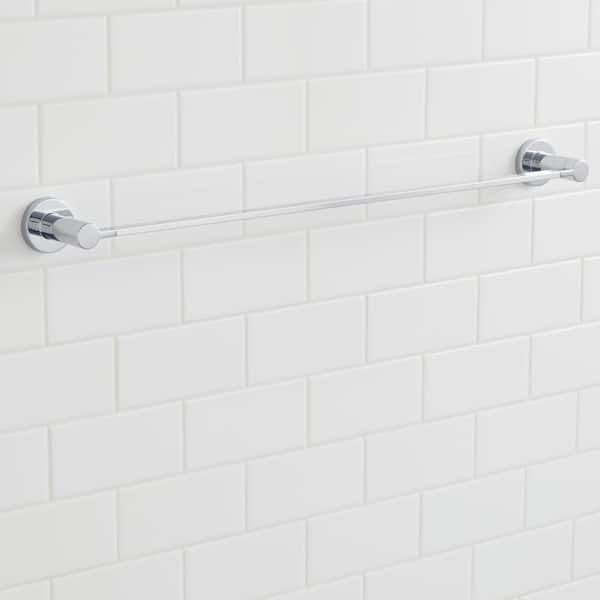 Modern 24 in. Towel Bar in Chrome