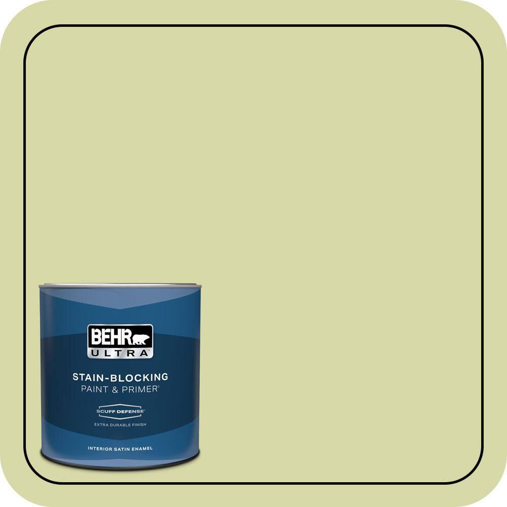 1 qt. #410C-3 Celery Sprig Extra Durable Satin Enamel Interior Paint & Primer price history on PriceWatchPro