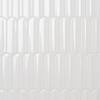 Ivy Hill Tile Medley Feather Cloud White 11.41 in. x 12.87 in. Glossy Ceramic Mosaic Wall Tile (1.01 sq. ft./Each) EXT3RD110304