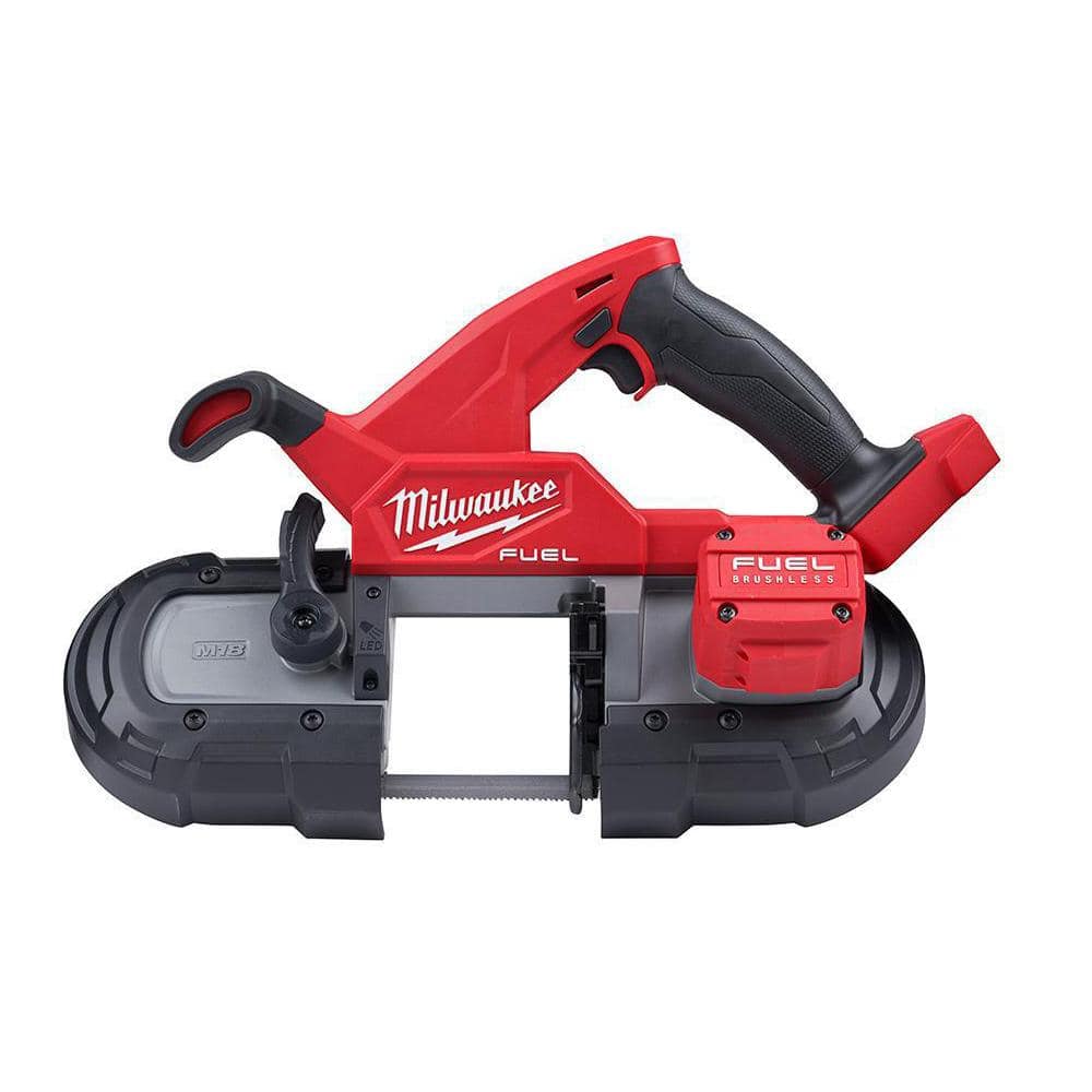 Milwaukee M18 FUEL 18V Lithium-Ion Brushless Cordless Compact Bandsaw  (Tool-Only) 2829-20 The Home Depot