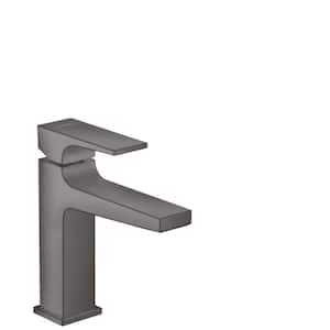 Metropol Single Hole Single-Handle Bathroom Faucet in Brushed Black Chrome