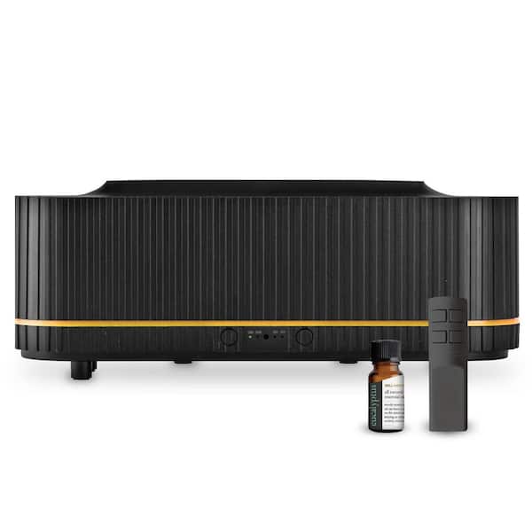 The Serenity 0.1 Gal. (200ml) Aromatherapy Diffuser Flame Effect Evaporative Humidifier with Remote Control