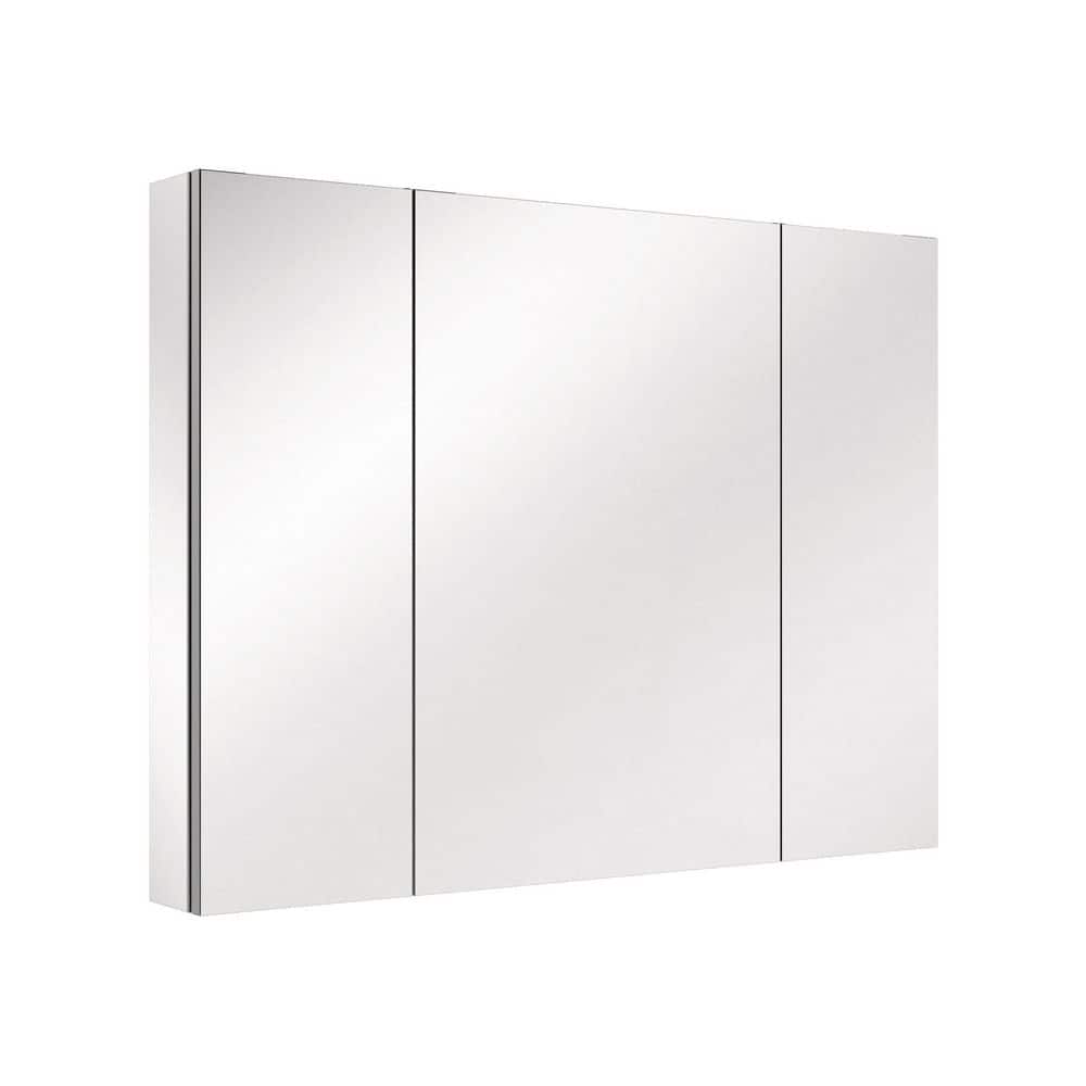 40 in. W x 30 in. H Rectangular Aluminum Medicine Cabinet with Mirror price history on PriceWatchPro