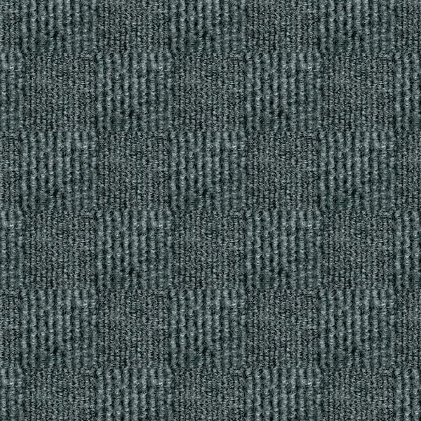 Foss Cascade - Smoke - Gray Commercial/Residential 24 x 24 in. Peel and Stick Carpet Tile Square (60 sq. ft.)