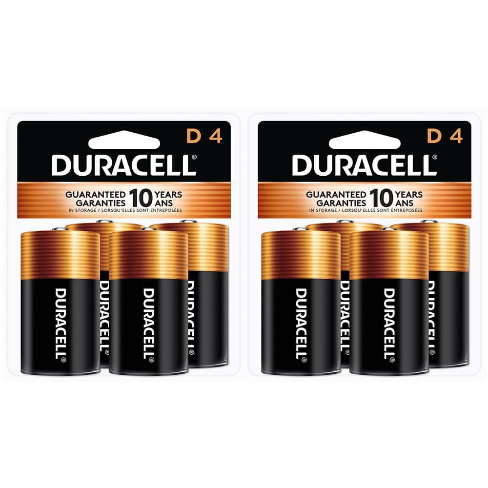 Duracell D Battery - 10 Year Shelf Life