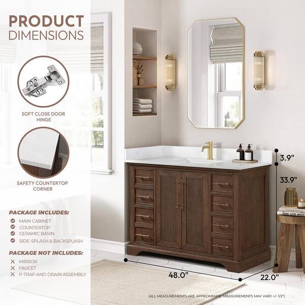 Home Decorators Collection Winslow 33 in. W x 22 in. D x 35
