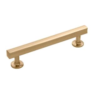 Woodward Collection Cabinet Pull 5-1/16 in. (128 mm) Center to Center Champagne Bronze Modern Zinc Bar Pull (10-Pack)