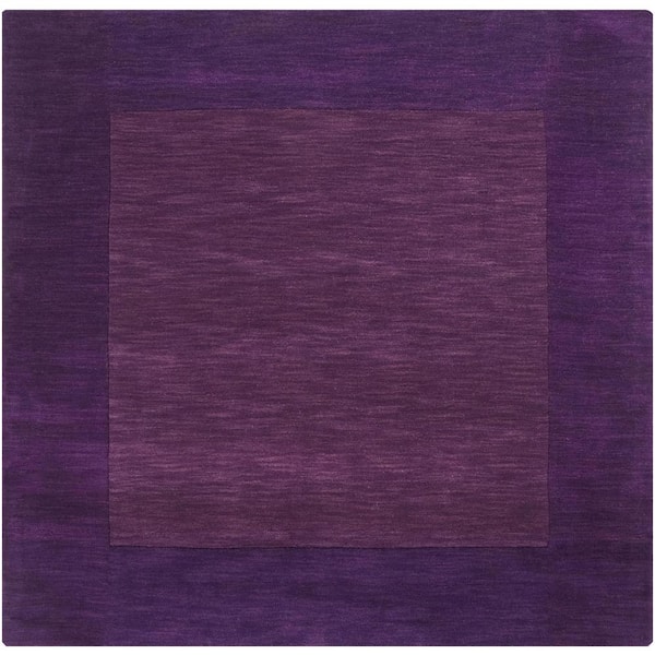 Livabliss Foxcroft Violet 6 ft. x 6 ft. Square Indoor Area Rug
