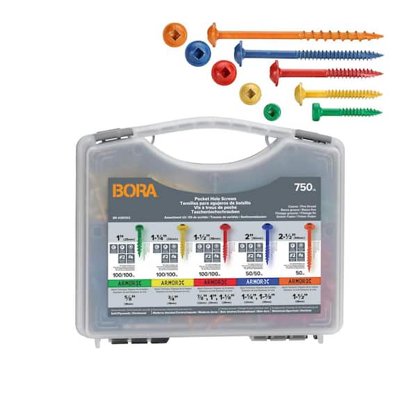 750-Piece Screw Set (Fine /Coarse)