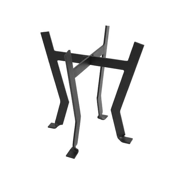 14 in. Tall Black Powder Coat Medium Indoor Outdoor Denise II Plant Stand