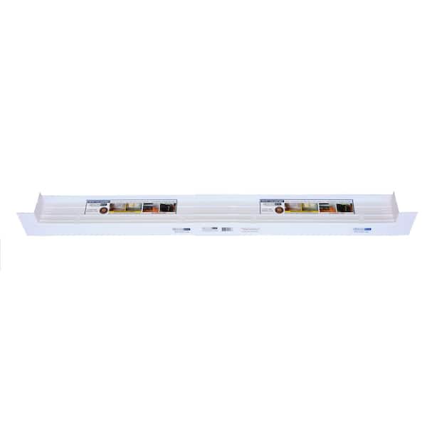 SureSill 3-1/4 in. x 160 in. PVC Sloped Sill Pan Flashing Kit for Sliding Doors (End Dams and SureCement Included)
