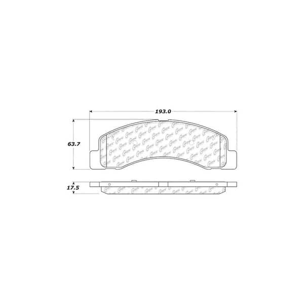 Centric Parts Disc Brake Pad Set