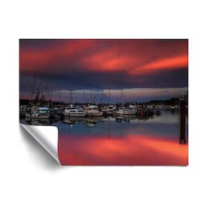 "Ganges harbor sunset" Beach and Natural Removable Wall Mural