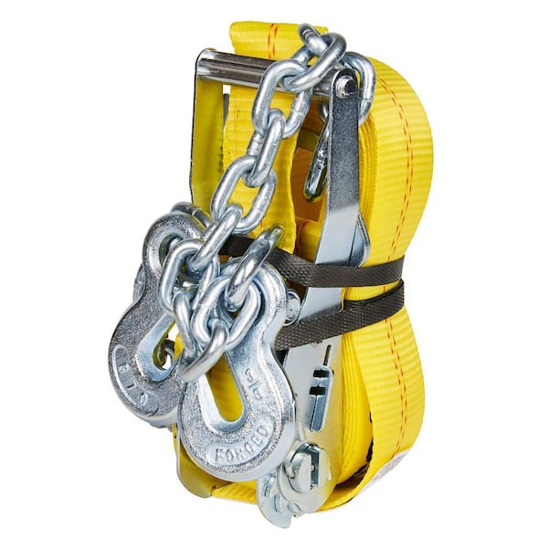 ratchet straps with chain ends