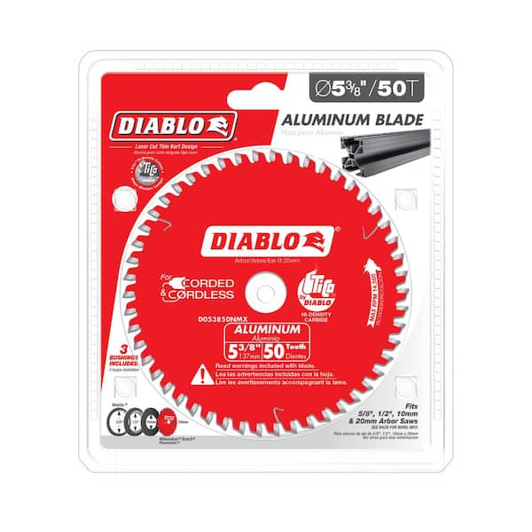 DIABLO 5-3/8in. x 50-Tooth Circular Saw Blade for Aluminum