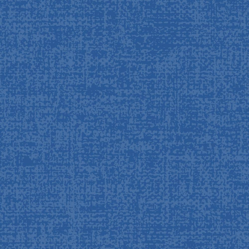 Cobalt Blue Polyester Outdoor Deep Seat Cushion Set