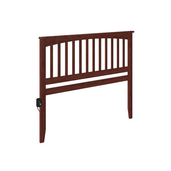 Solid deals walnut headboard